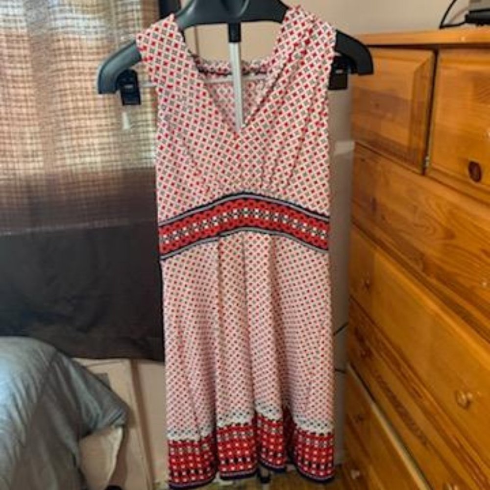 Max Studio Patterned A Line Dress